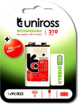 Uniross HYB 210 9V BT Ready to Use  Camera Battery Charger