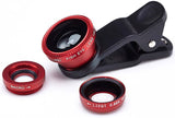 BnC  Universal 3 in 1 Cell Phone Camera Lens Mobile Phone Lens