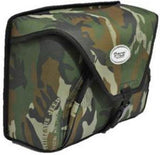 KASCN UNIVERSAL ARMY TYPE ONE SIDED BAG FOR ALL MOTORCYCLES One-side Green Fabric Motorbike Saddlebag