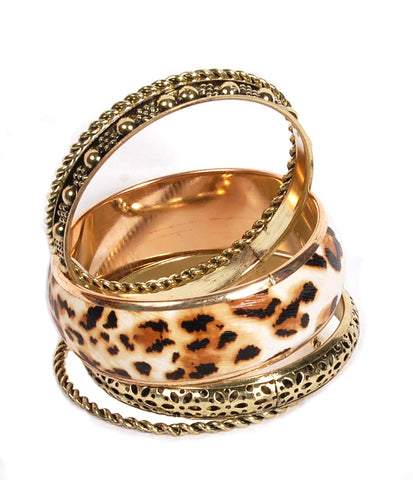 University Trendz Alloy Bangle Set