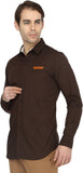 Parron Men's Solid Casual Shirt