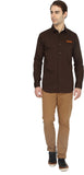 Parron Men's Solid Casual Shirt