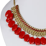 Vinnis Alloy, Acrylic Necklace