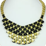 Vinnis Alloy, Fabric Necklace