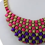 Vinnis Alloy, Fabric Necklace