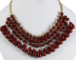 Vinnis Metal, Alloy, Enamel Necklace