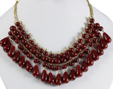 Vinnis Metal, Alloy, Enamel Necklace