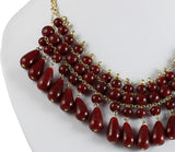 Vinnis Metal, Alloy, Enamel Necklace
