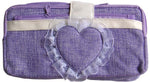 Vardhman Heart Girl Art Cloth Pencil Box