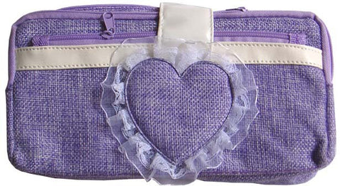 Vardhman Heart Girl Art Cloth Pencil Box