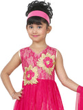 JBN Creation Girl's Kurti, Legging and Dupatta Set