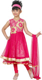 JBN Creation Girl's Kurti, Legging and Dupatta Set