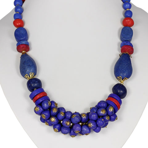 Vinnis Bella Stone, Metal, Alloy Necklace