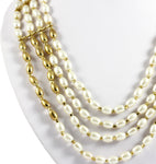 Vinnis Rolling Starlight Plastic, Metal Necklace