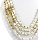 Vinnis Rolling Starlight Plastic, Metal Necklace