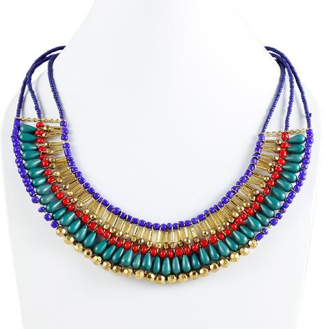 Vinnis Bella Alloy, Plastic Necklace