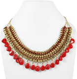 Vinnis Pretty Please Metal, Acrylic, Alloy Necklace
