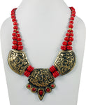 Vinnis Pretty Please Metal, Acrylic, Alloy Necklace