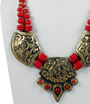 Vinnis Pretty Please Metal, Acrylic, Alloy Necklace