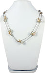 Vinnis Pretty Please Metal, Acrylic, Alloy Necklace
