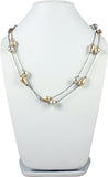 Vinnis Pretty Please Metal, Acrylic, Alloy Necklace