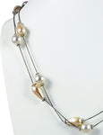 Vinnis Pretty Please Metal, Acrylic, Alloy Necklace