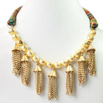 Vinnis Bella Fabric, Alloy Necklace