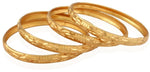 Variation Alloy Yellow Gold 22 Bangle Set