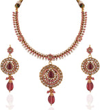 Variation Kundan Alloy Jewel Set