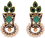 Vaishali Bindi and Bangles Zircon Alloy Drop Earring