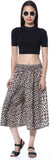 V3iShop Animal Print Women's Three Fourths