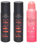 Vincent Valentine Paris Set of Dark Fire, Dark Fire & Majesty Deodorants Combo Set