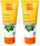 VLCC Natural Sciences Oil Free Sunscreen Gel SPF 15 (Pack of 2) - SPF 15