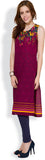 Vishudh Printed Women's Straight Kurta