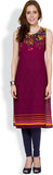 Vishudh Printed Women's Straight Kurta