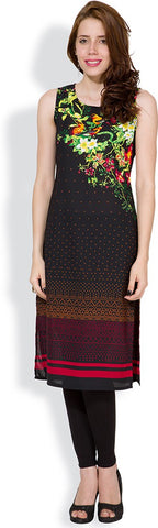 Vishudh Printed Women's Straight Kurta