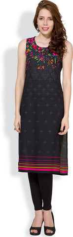Vishudh Printed Women's Straight Kurta