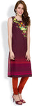 Vishudh Printed Women's Straight Kurta