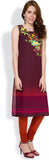 Vishudh Printed Women's Straight Kurta