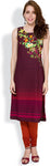 Vishudh Printed Women's Straight Kurta