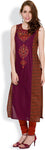 Vishudh Printed Women's Straight Kurta