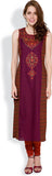 Vishudh Printed Women's Straight Kurta