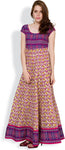 Vishudh Printed Women's Anarkali Kurta