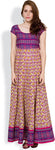 Vishudh Printed Women's Anarkali Kurta