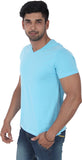 Nod'R Solid Men's V-neck T-Shirt