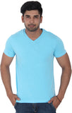 Nod'R Solid Men's V-neck T-Shirt