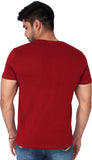 Nod'R Solid Men's V-neck T-Shirt