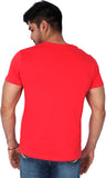 Nod'R Solid Men's V-neck T-Shirt