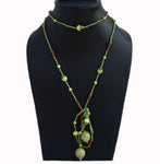 VR Designers Glass Necklace