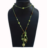 VR Designers Glass Necklace